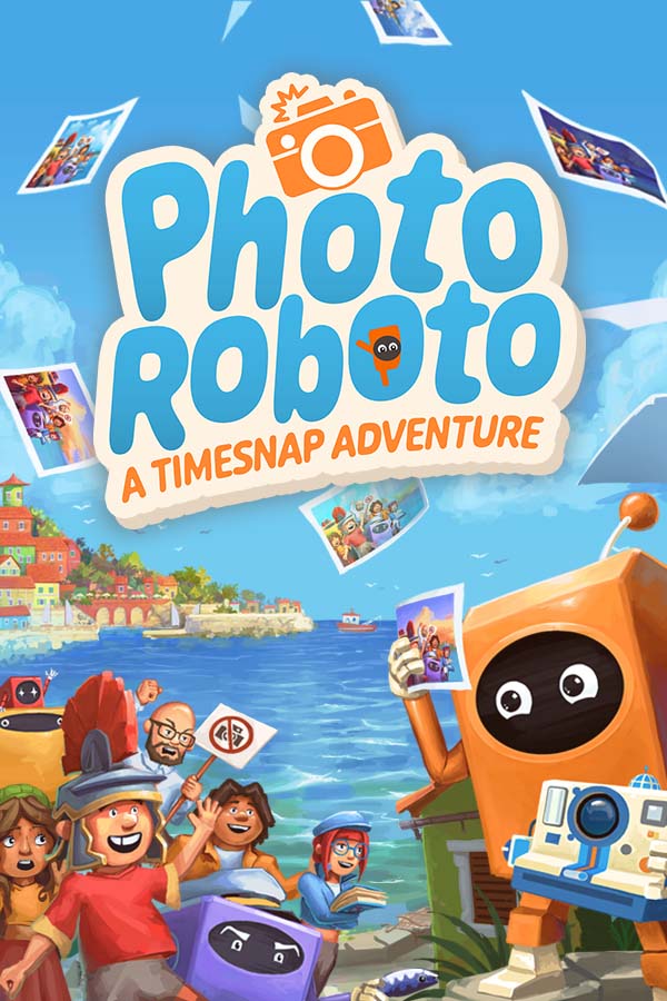 Logo for the video game Photo Roboto